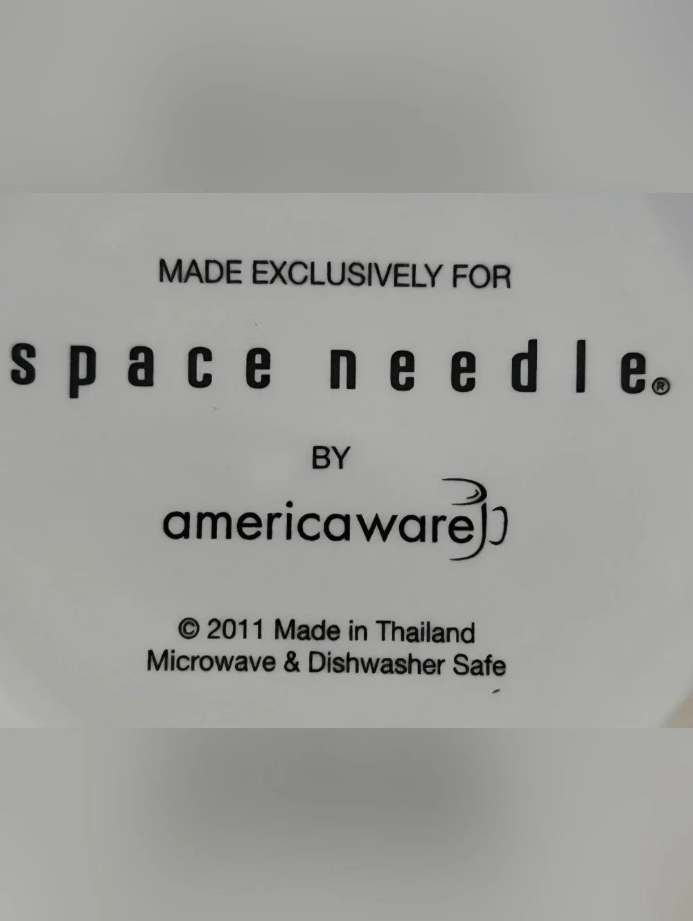 Americaware Mug made for the Spaceneedle 18 oz Full Size